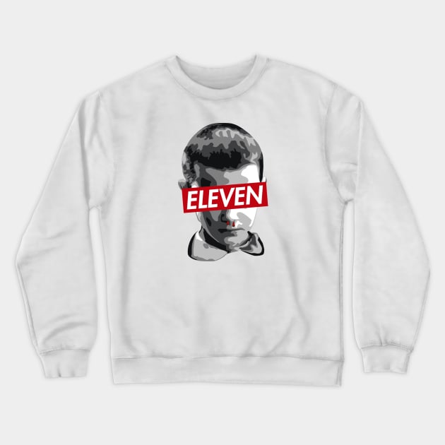 Eleven Stranger Things Crewneck Sweatshirt by santymartinez8